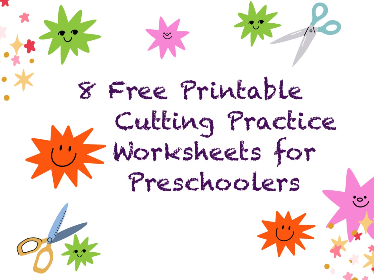 8 Free Printable Cutting Practice Worksheets for&nbsp;Preschoolers