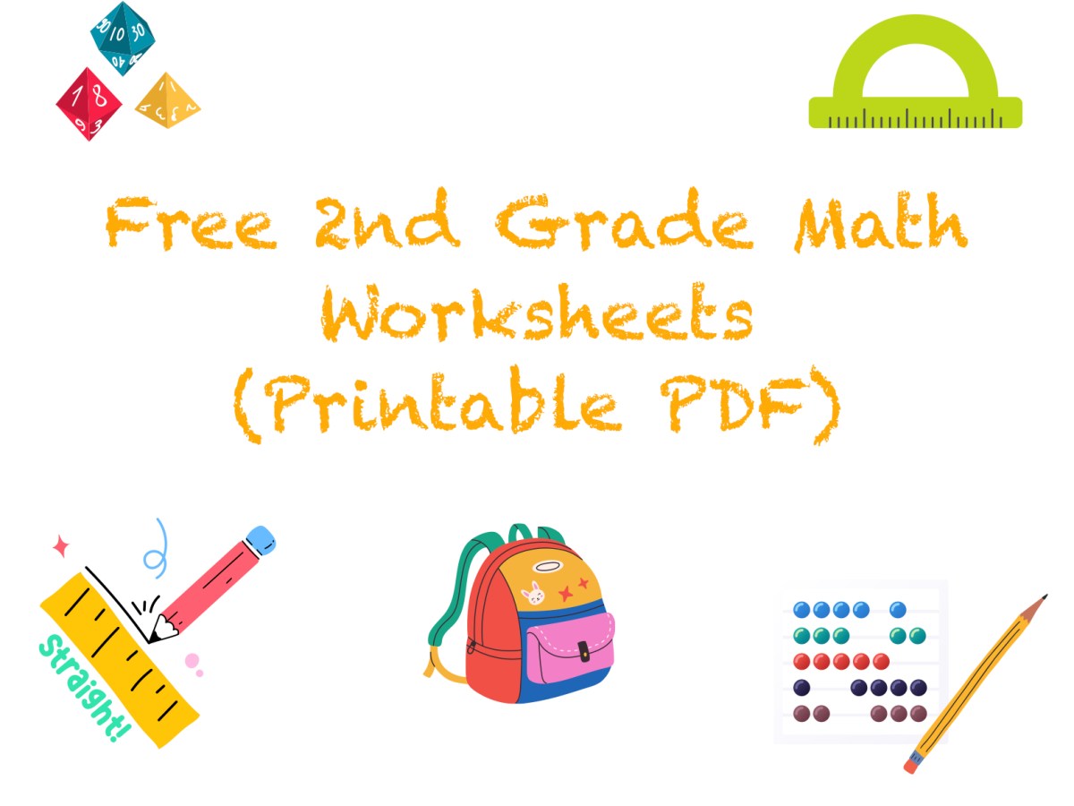 Free 2nd Grade Math Worksheet Packet (Printable&nbsp;PDF)