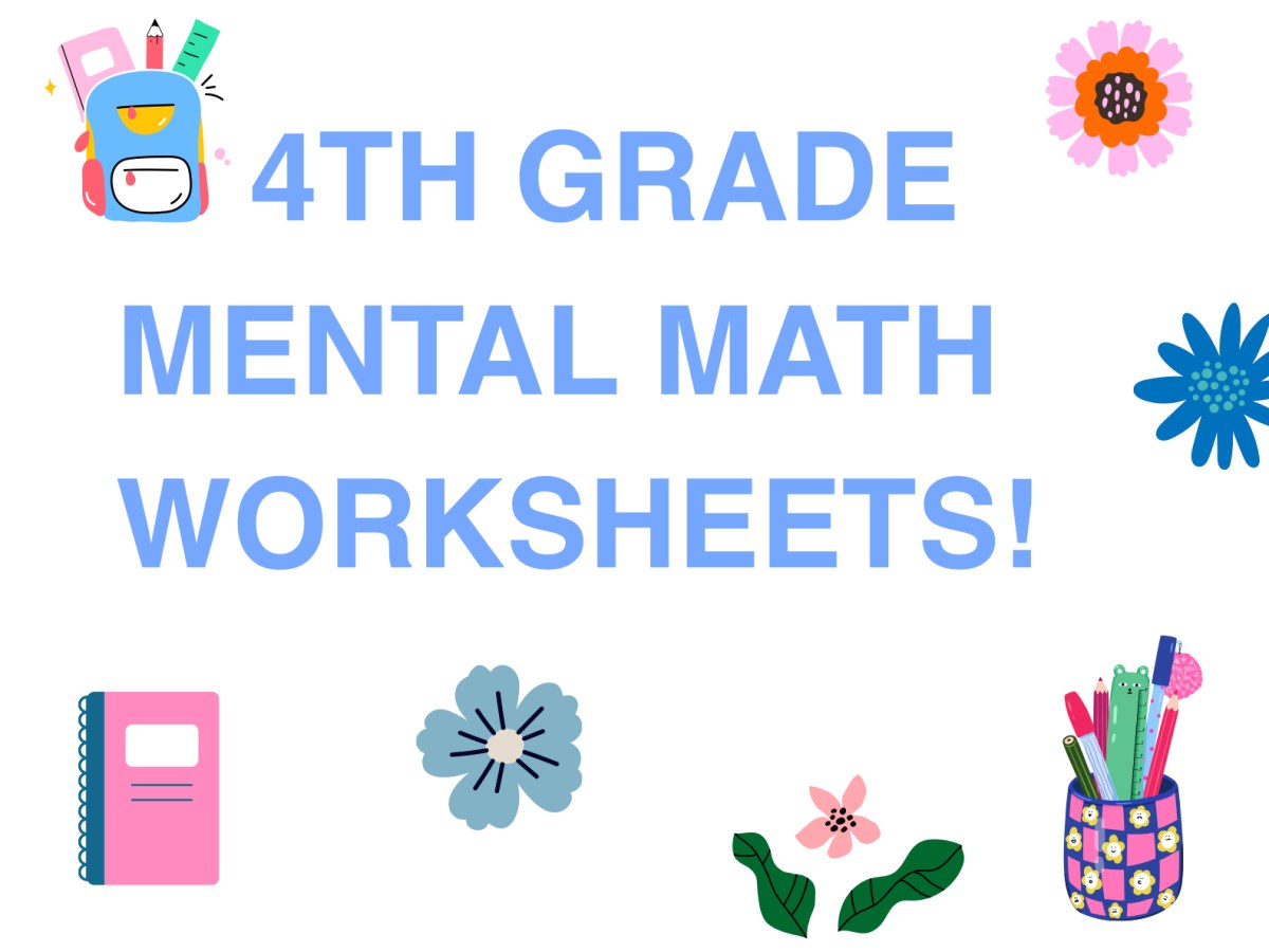 Free 4th Grade Metal Math Worksheets (Addition, Subtraction &&nbsp;Multiplication)