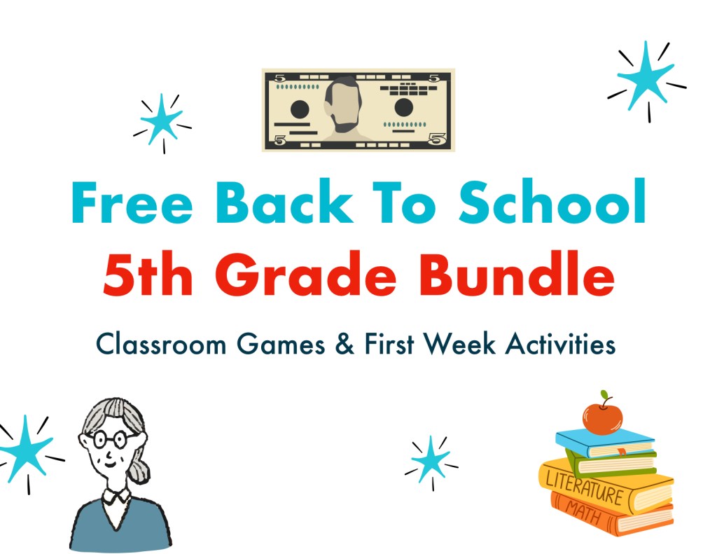 Free 5th Grade Back to School Printable Bundle for&nbsp;Classrooms