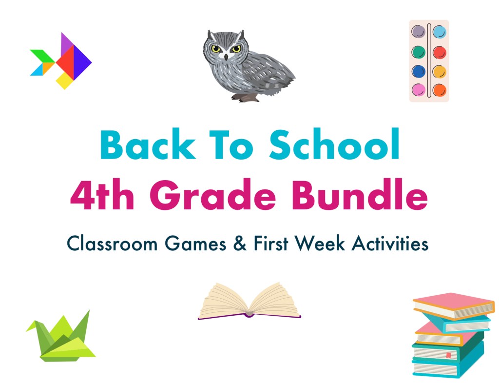 Free 4th Grade Back to School Printable Bundle for&nbsp;Classrooms