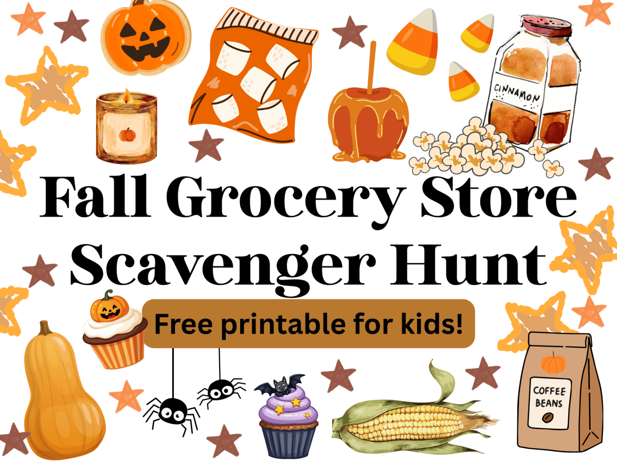 Halloween Grocery Store Scavenger Hunt for Kids&nbsp;🎃🍂