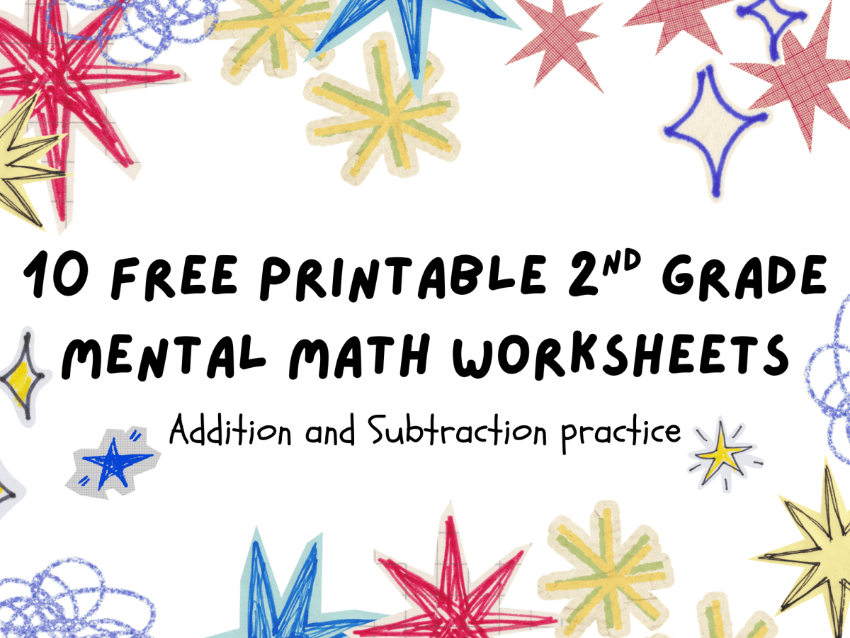 10 Free 2nd Grade Mental Math&nbsp;Worksheets