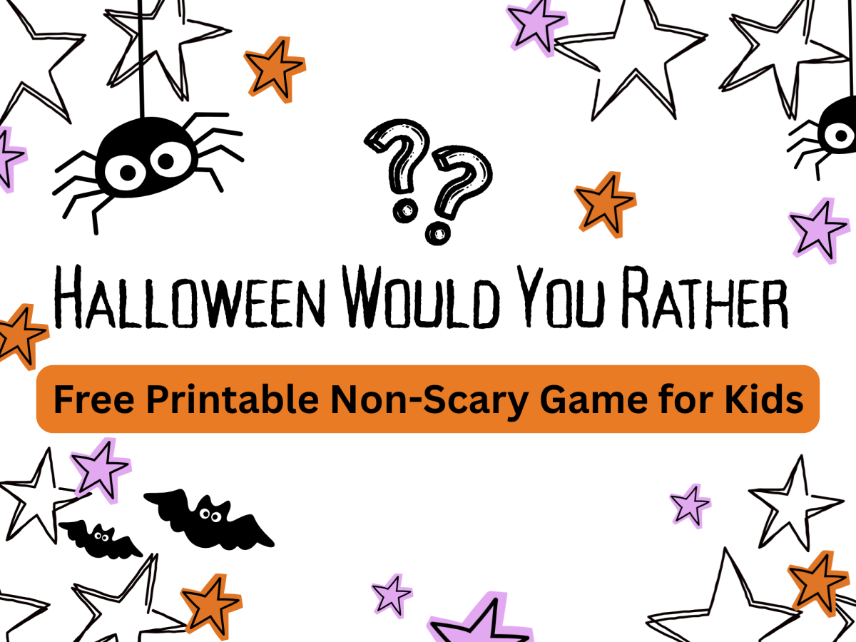 Free Halloween Would You Rather Printable for&nbsp;Kids