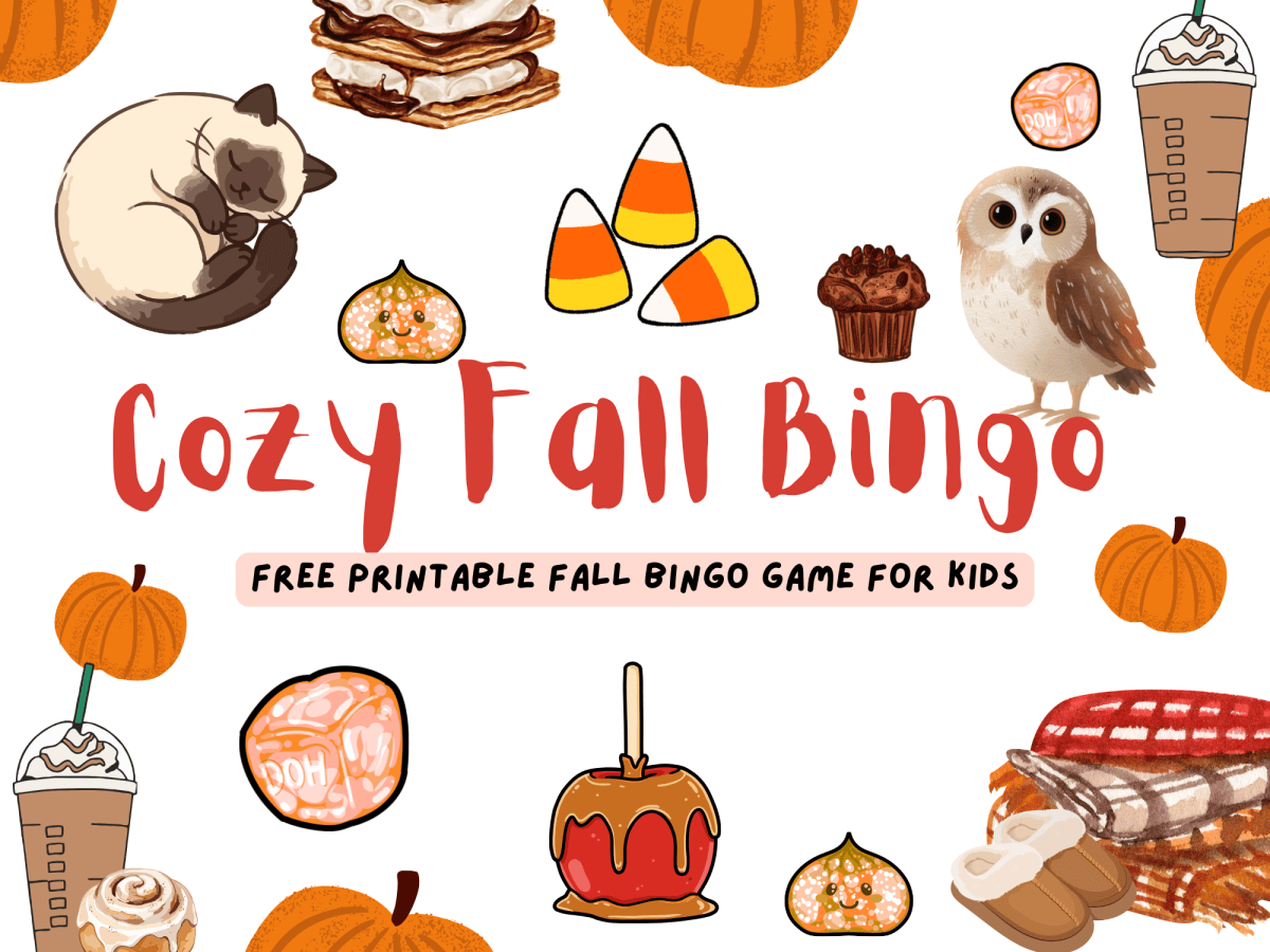 Cozy Fall Bingo: Free Printable for&nbsp;Kids