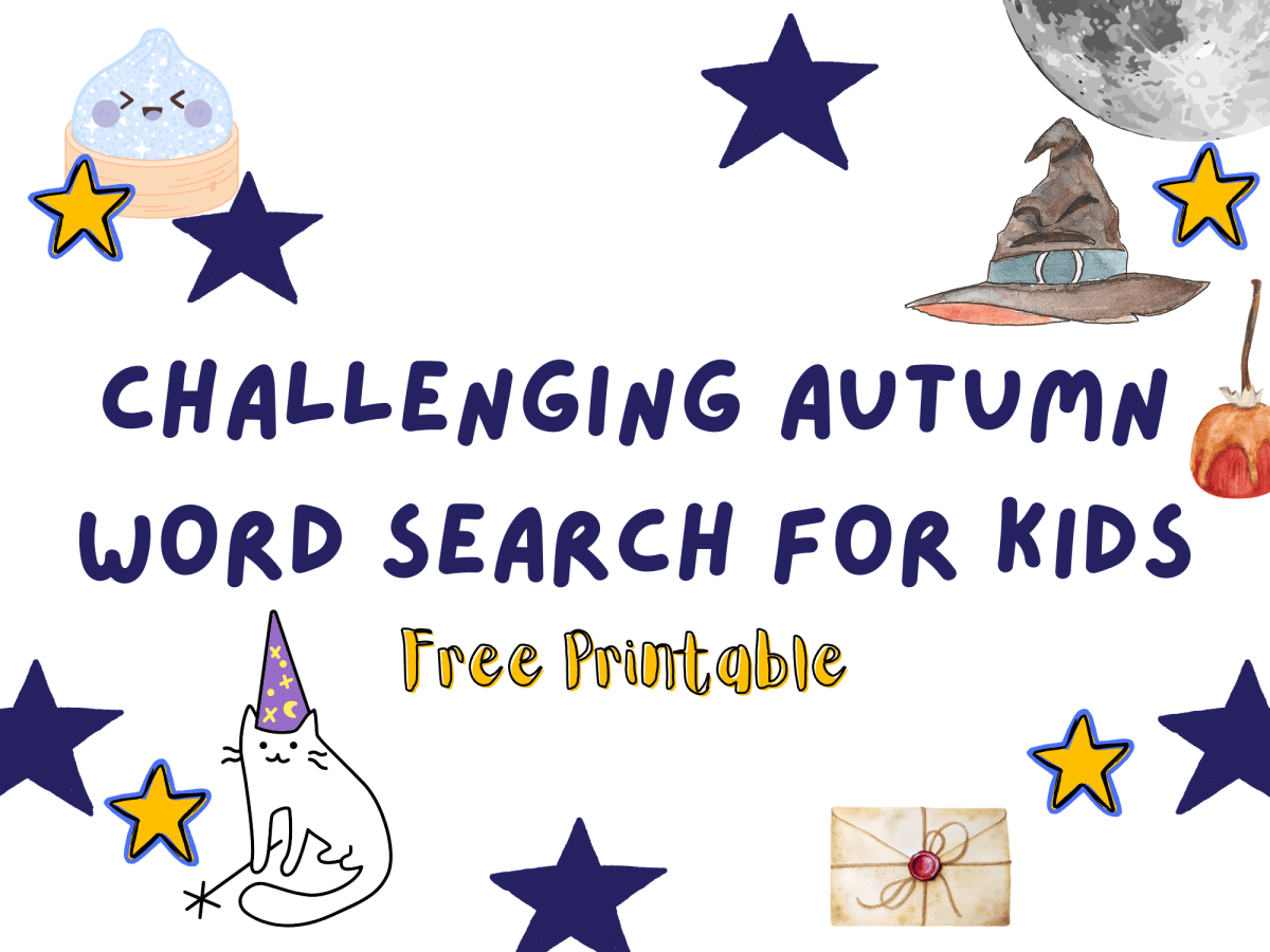 Autumn Word Search for Kids: Free&nbsp;Printable