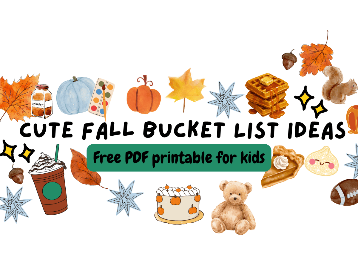 Free Fall Bucket List for Kids&nbsp;🍂