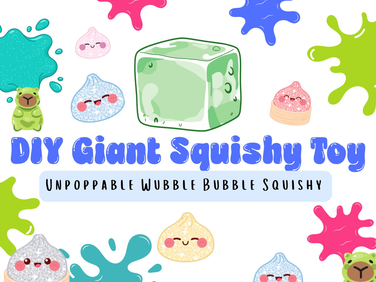 DIY Giant Squishy Toy + Free Word Search&nbsp;Printable