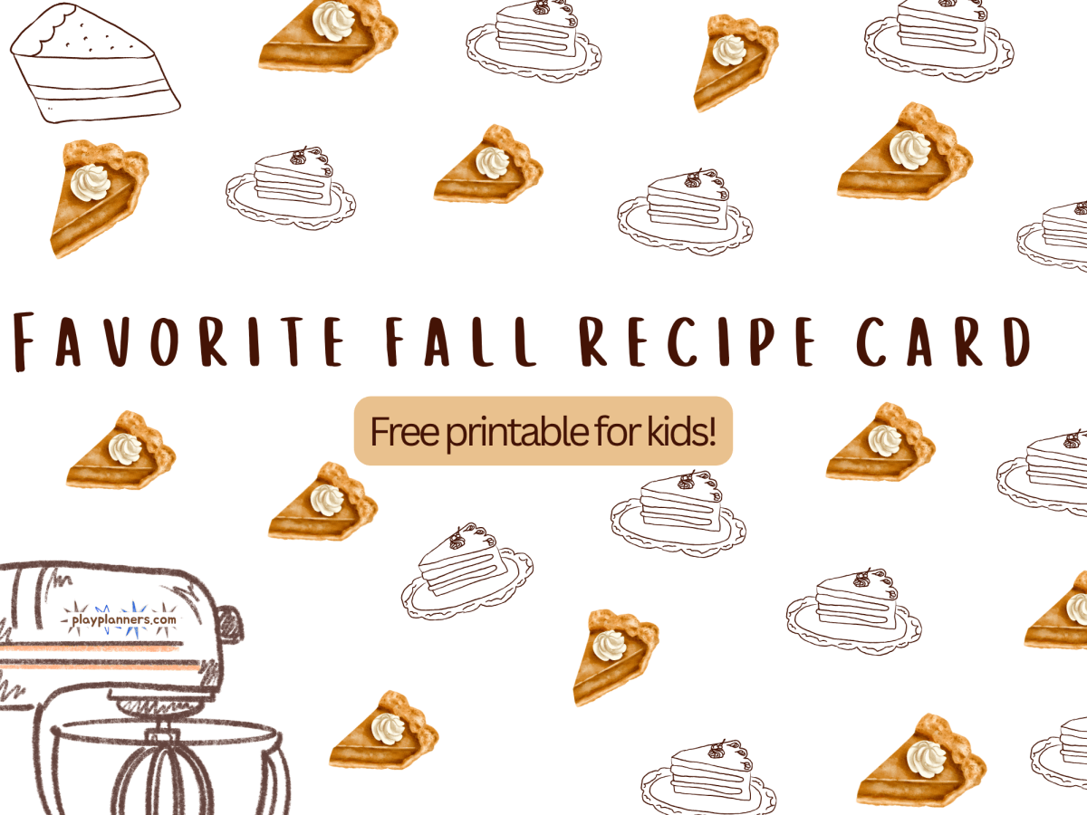 Free Printable Favorite Fall Recipe Card&nbsp;🍂🍎
