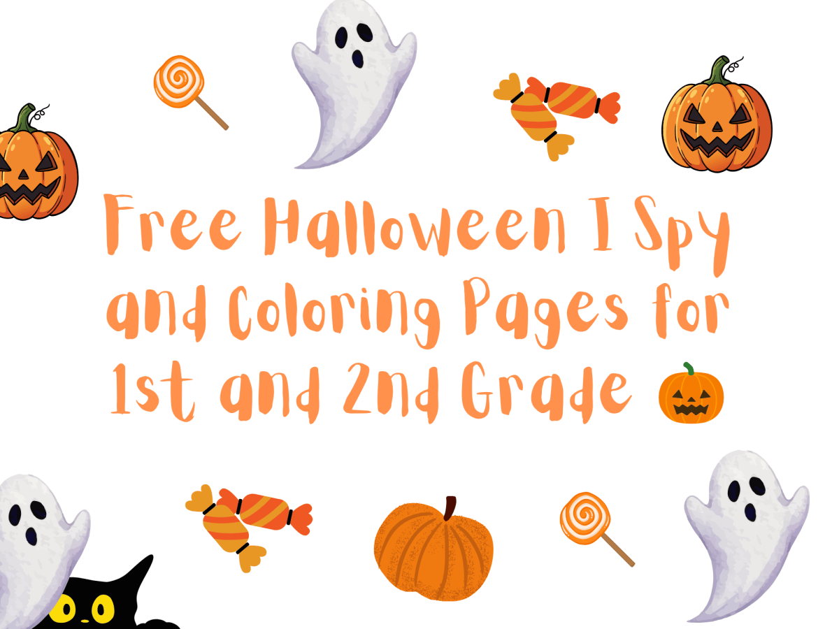 Free Halloween I Spy & Coloring Pages (1st–2nd)&nbsp;🎃