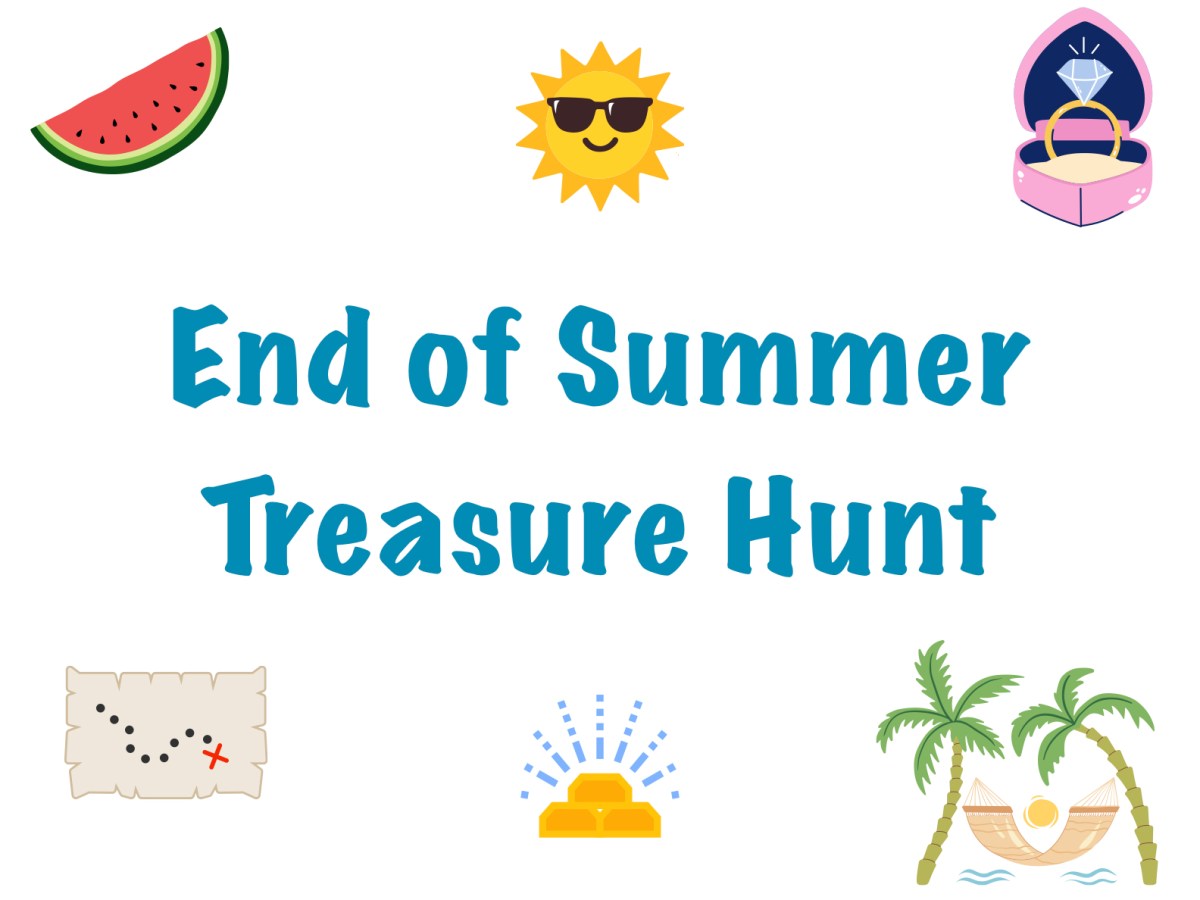 Last Day of Summer Treasure Hunt Printable&nbsp;☀️