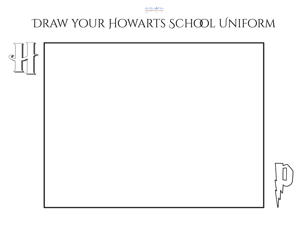 harry potter coloring page