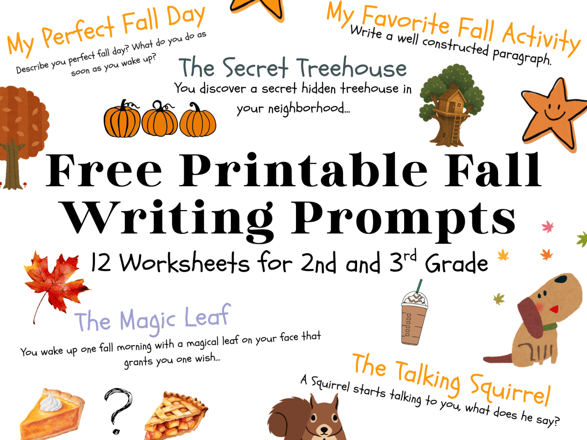 Fall Writing Prompts for 2nd and 3rd&nbsp;Grade