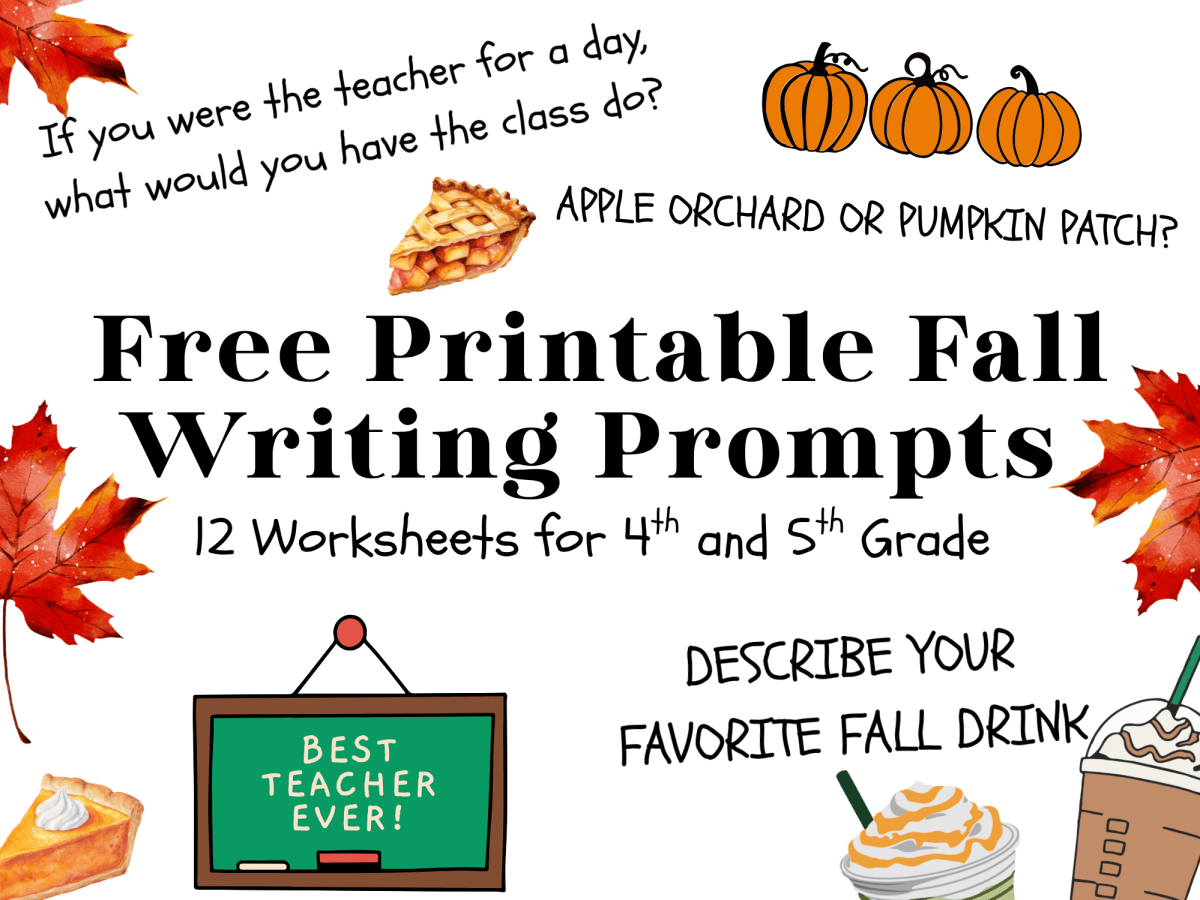 Fall Writing Prompts for 4th and 5th&nbsp;Grade