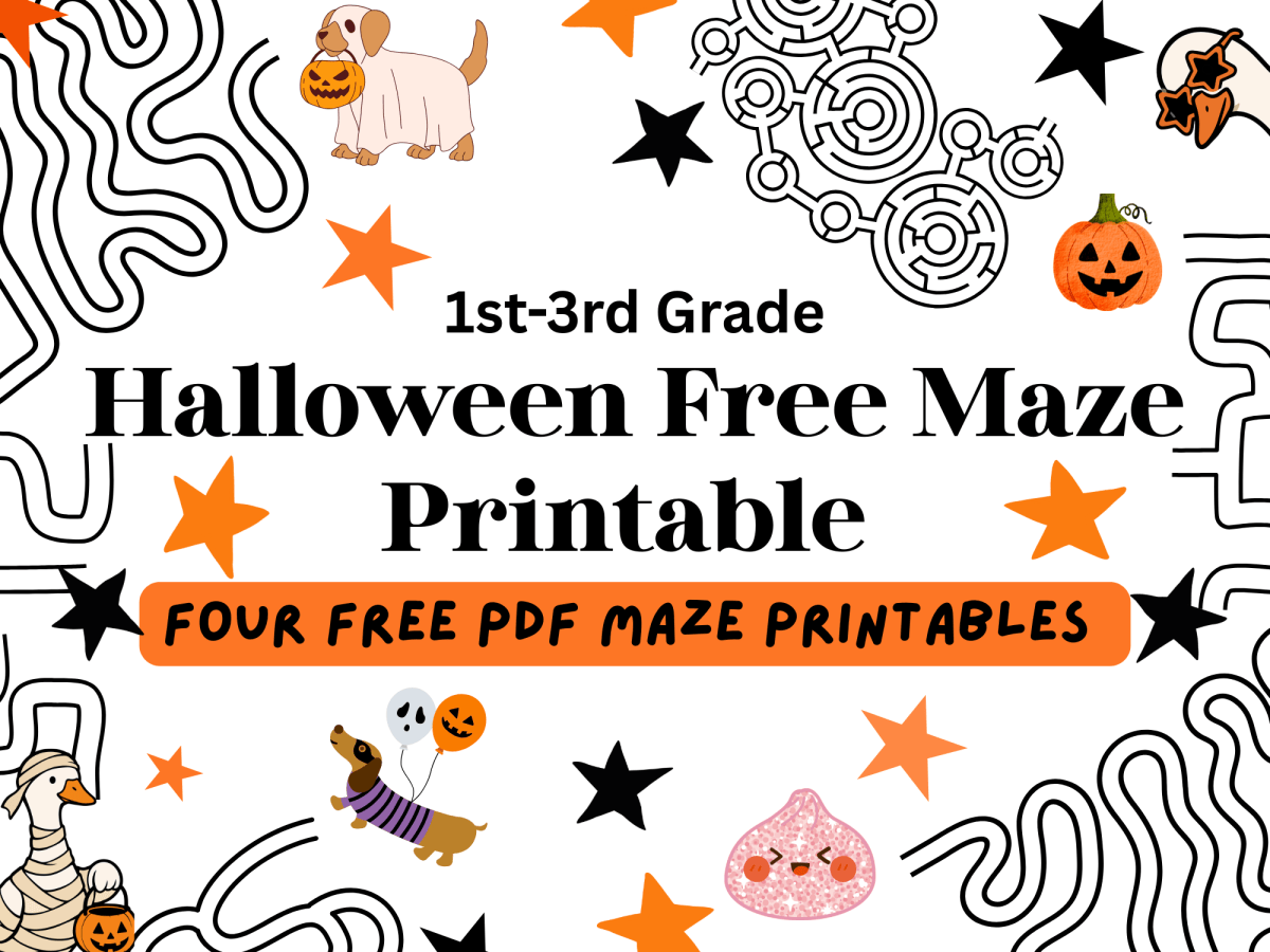 Halloween Maze Free Printable for&nbsp;Kids