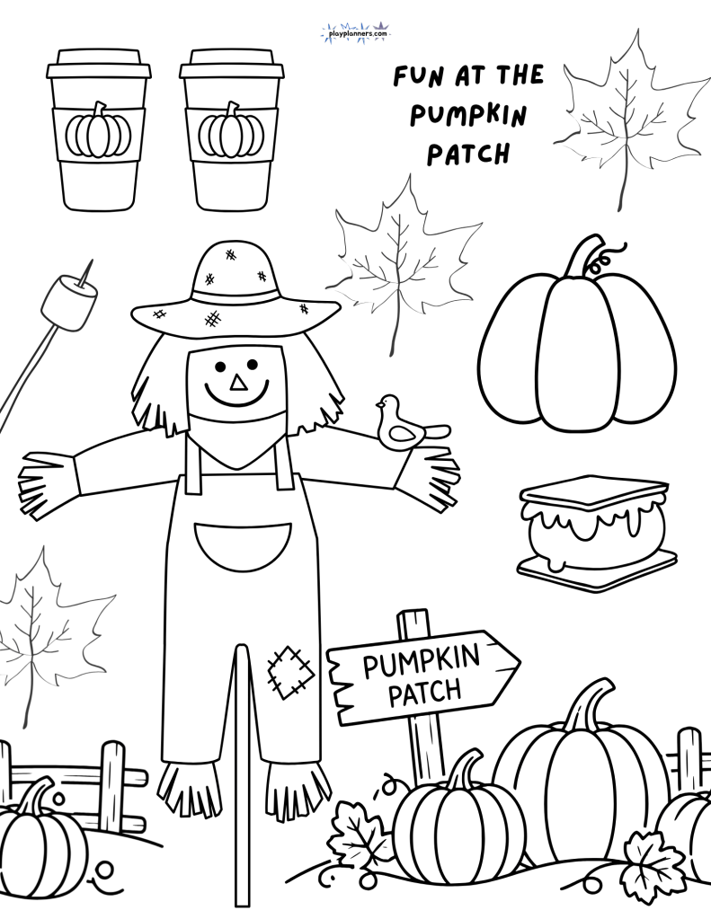 fall coloring page free printable, 11 of 11
