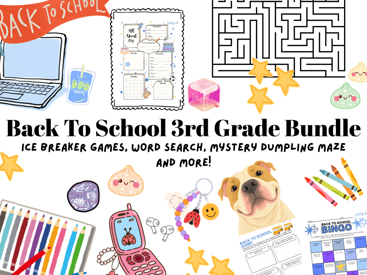 Free 3rd Grade Back to School Printable&nbsp;Bundle