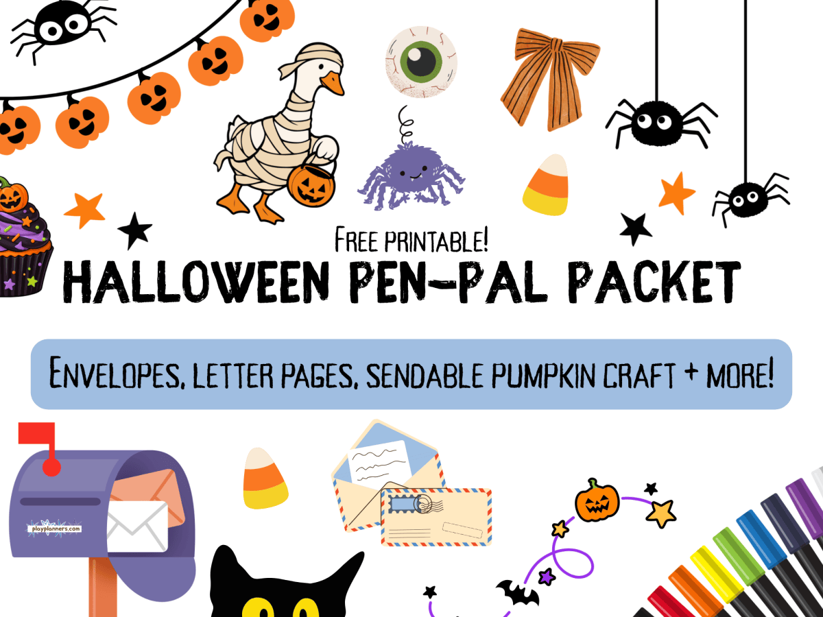 Halloween Pen Pal Packet for&nbsp;Kids