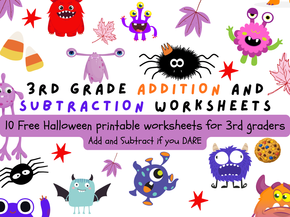 3rd Grade Addition and Subtraction Worksheets: Add and Subtract If You&nbsp;Dare