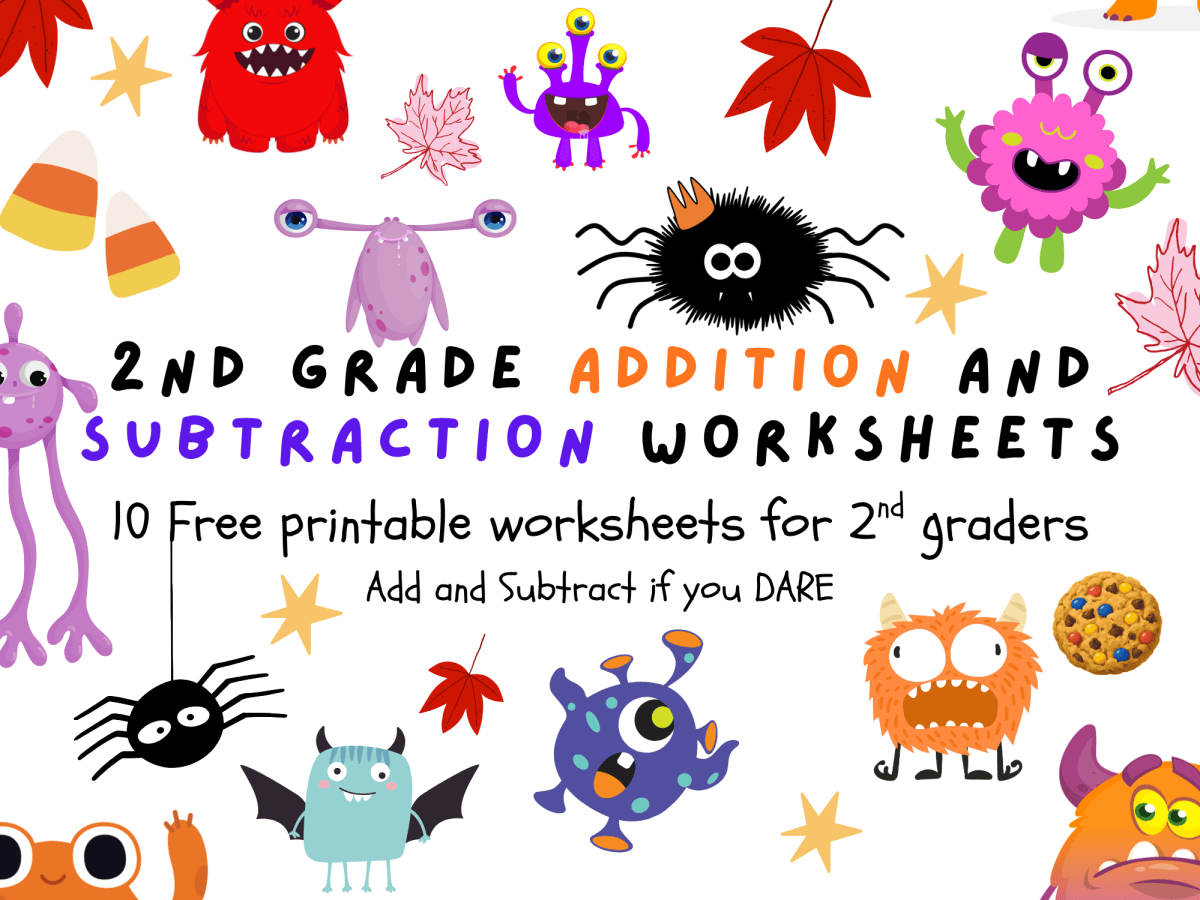 2nd Grade Addition and Subtraction Worksheets: Add and Subtract If You&nbsp;Dare
