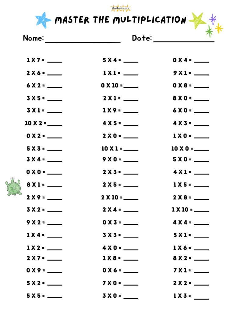 2nd grade multiplication worksheets free printable