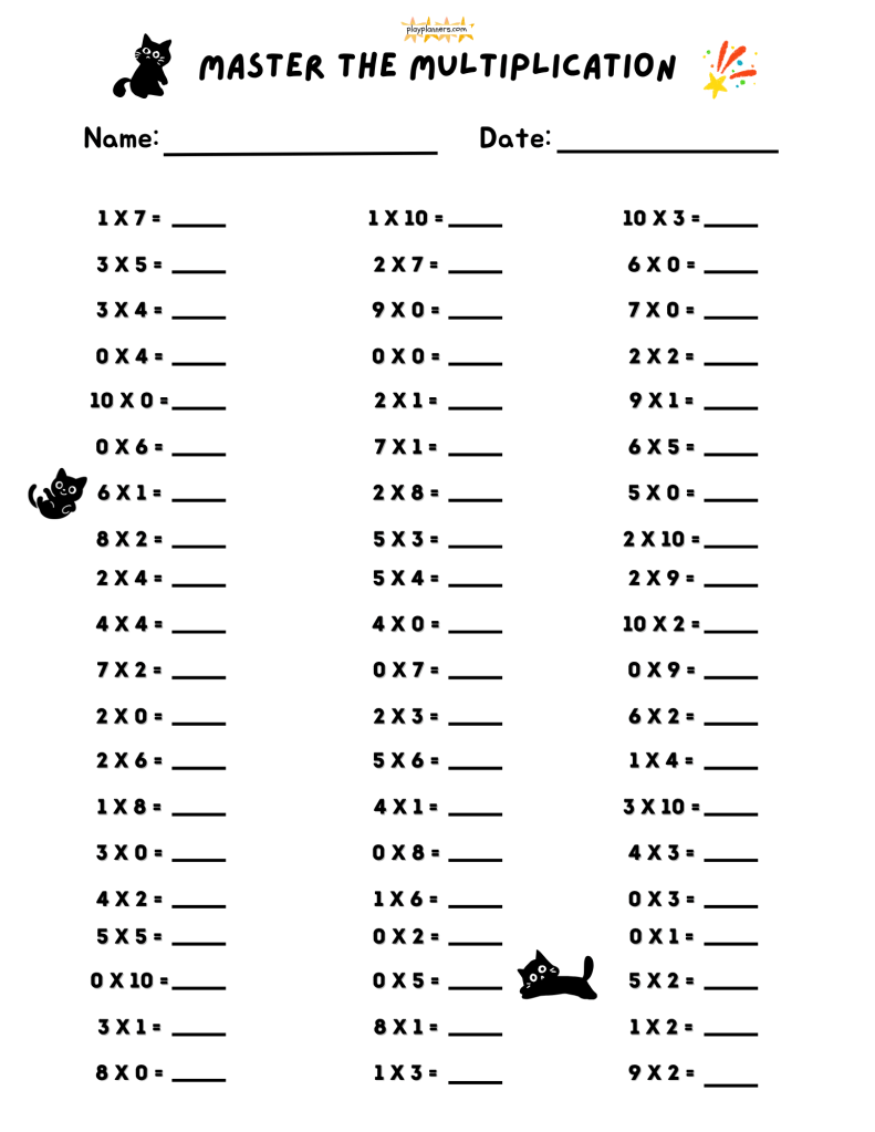 2nd grade multiplication worksheets free printable