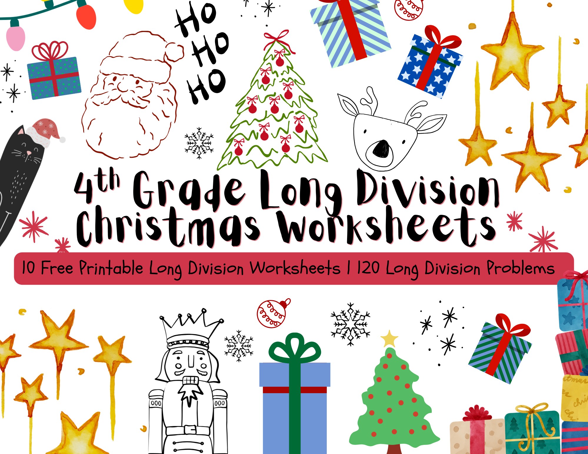 Free Printable 4th Grade Long Division Worksheets