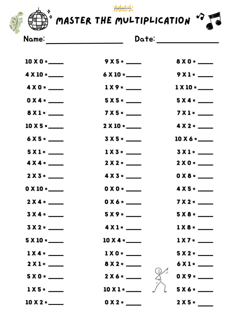 2nd grade multiplication worksheets free printable