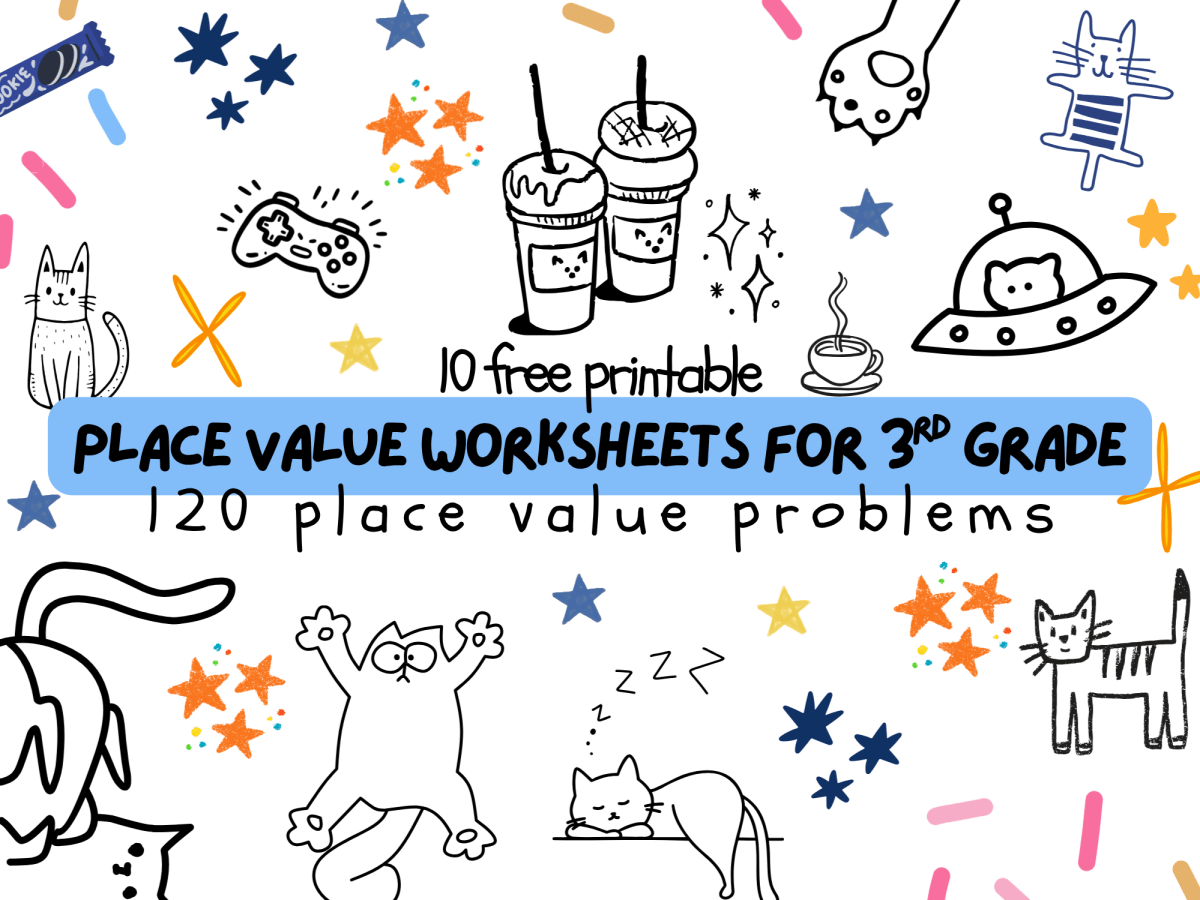 Free Printable Place Value Worksheets for 3rd&nbsp;Grade