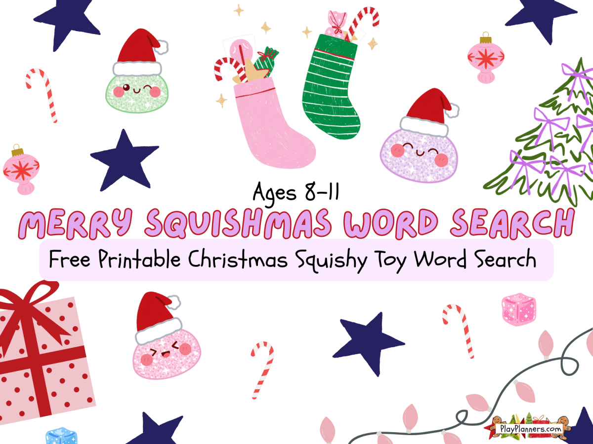Free Printable Squishy Winter Word Search for&nbsp;Kids