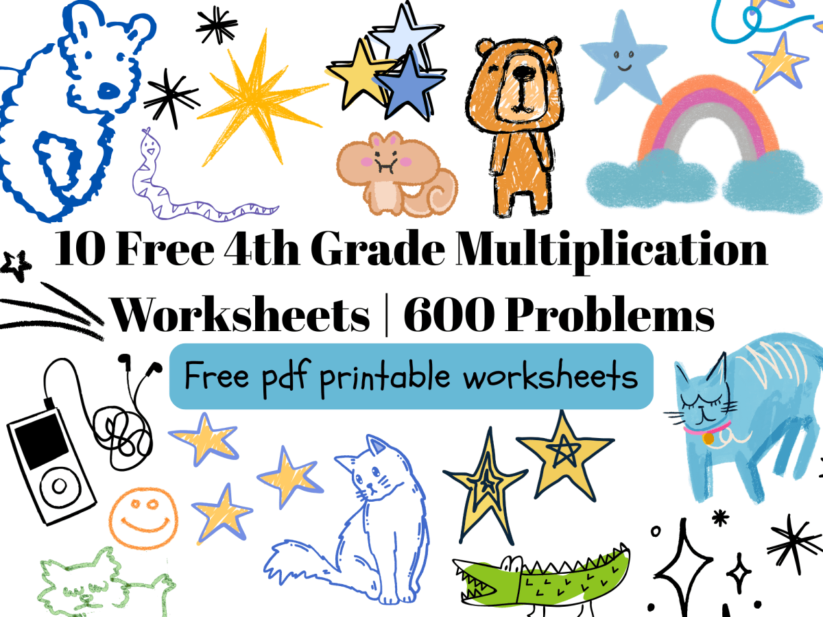 10 Free Printable 4th Grade Multiplication&nbsp;Worksheets